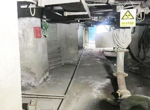 Na-22放射性仪表矿山充填管道密度测量现场(图3) Na-22放射性仪表矿山充填管道密度测量现场(图3)