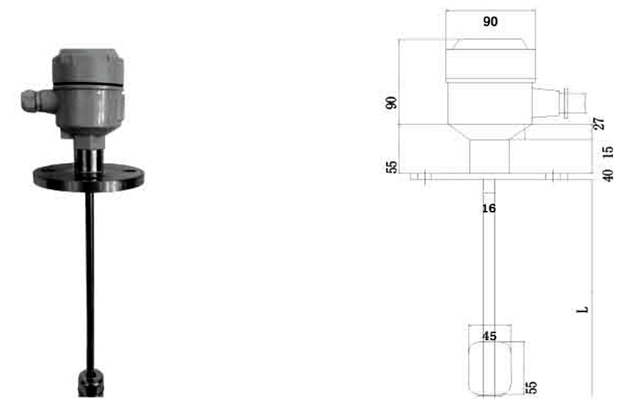 Floating ball level gauge UHZ-10R(图1)