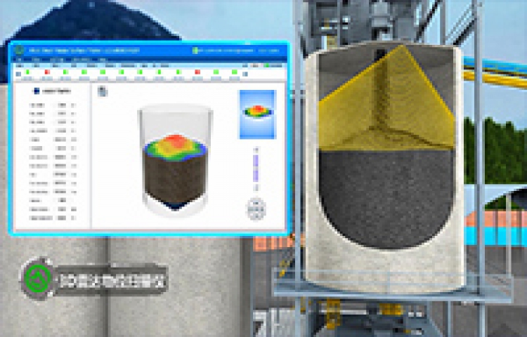 Application of 3D radar level scanner in coal preparation production