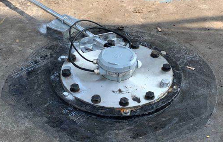 Application case of Limaco radar level meter in slag bin