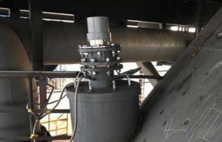 High temperature radar level meter scene picture