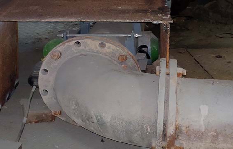Na-22 radioactive instrumentation mining company beneficiation tailings pipeline