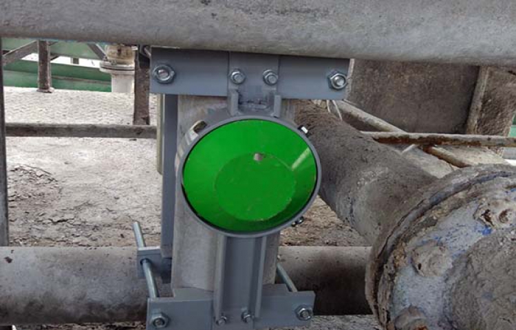 Na-22 radioactive instrument phosphoric acid extraction tube case