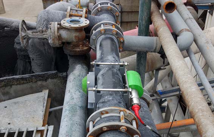 Na-22 radioactive instrument fertilizer slurry pipeline