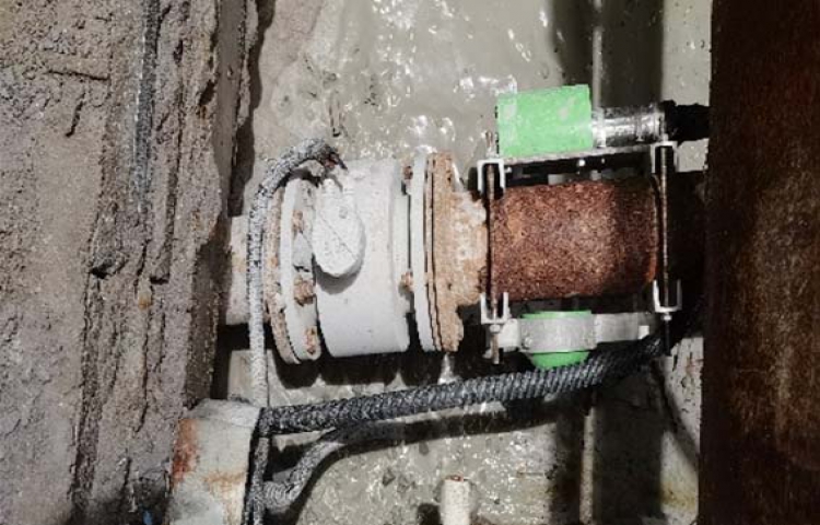 Na-22 radioactive meter gold mine pulp concentration measurement