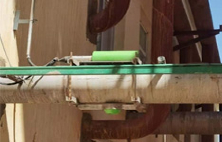 Na-22 radioactive instrument sulfuric acid discharge pipe concentration measurement of gold ores