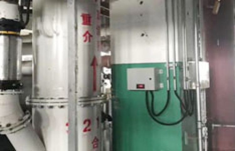 Na-22 radioactive instrument mine interconnecting pipe density measurement case
