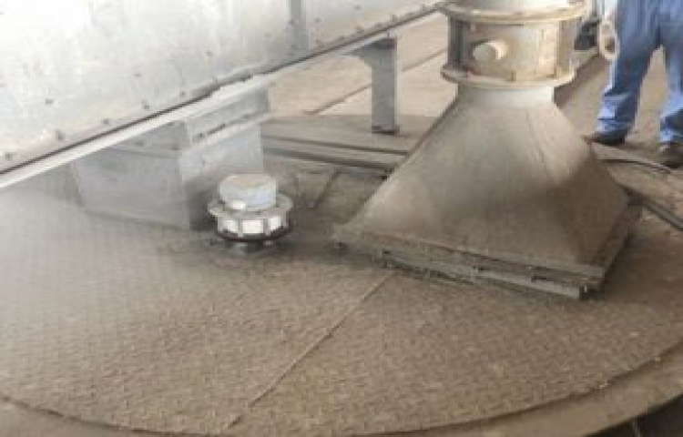 Limaco 31A1-HF zinc oxide bin working condition case
