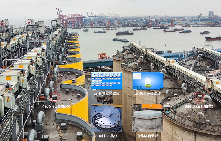 Application of Limaco 3D radar level scanner in grain inventory management of Nansha grain silo and 