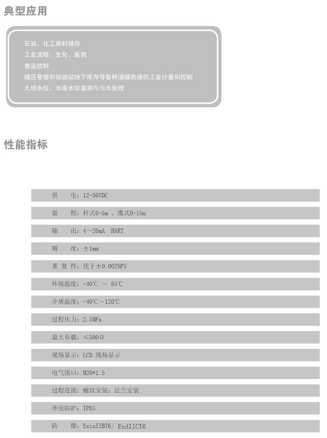 磁致伸缩液位计 JDCM(图2)